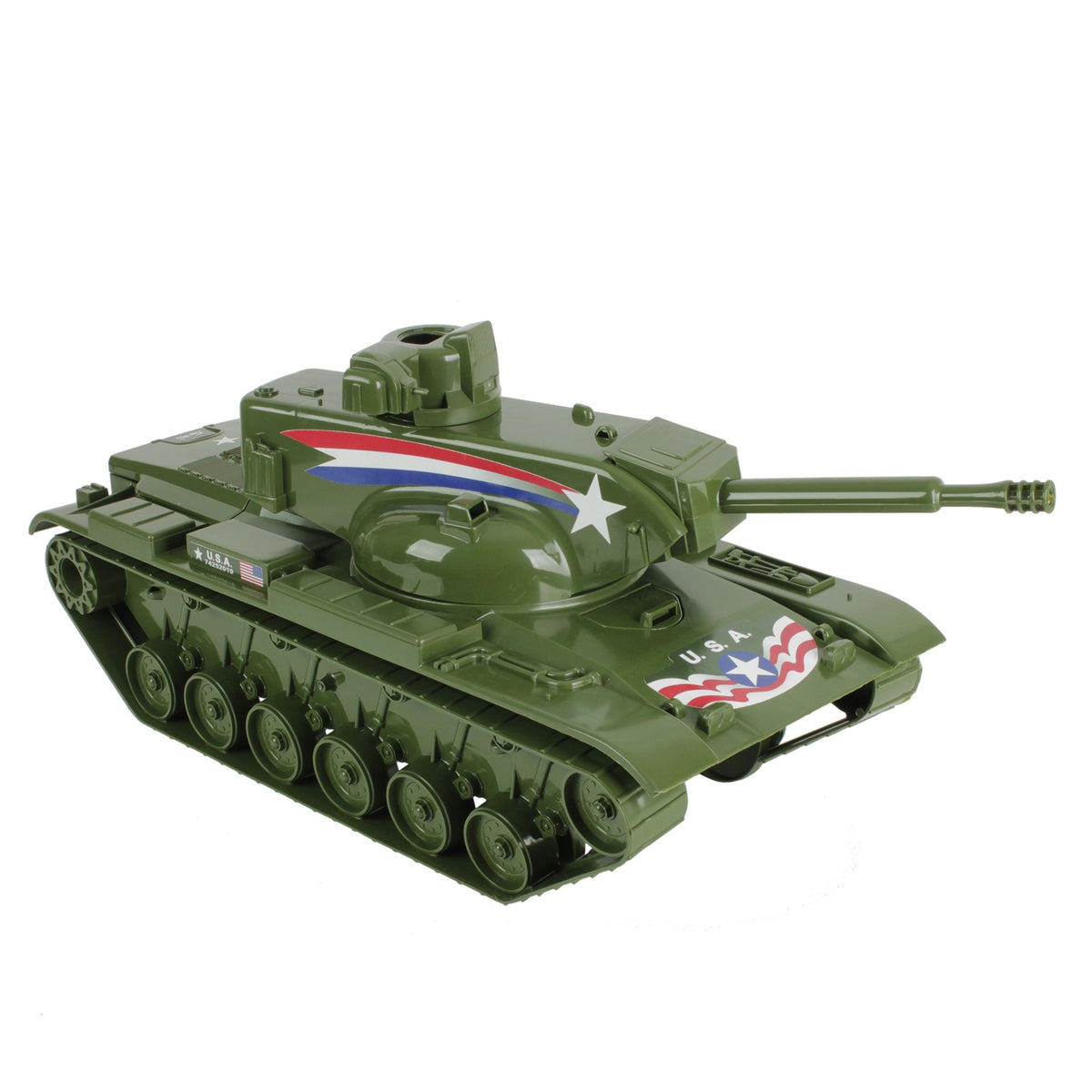 イン・メモリー・オブ・テレンス・ジャッド Tim Mee Dominator BIG TANK for Action Figures 22in long Olive