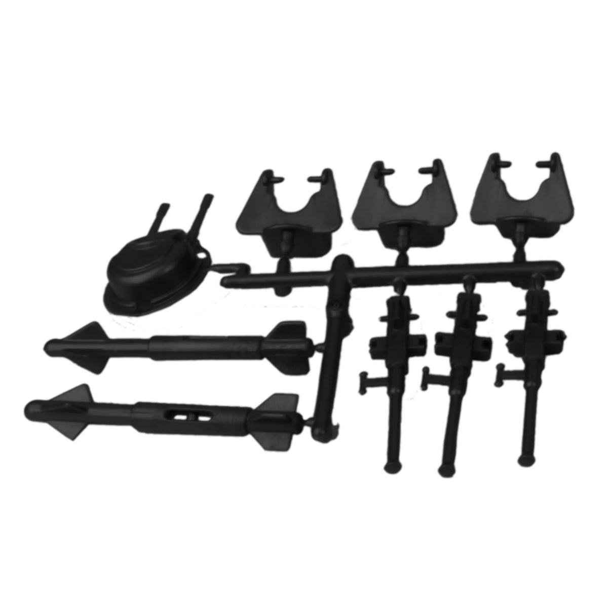TimMee Plastic Army Men Hercules AC130 Black Weapons Replacement