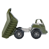 Tim Mee Toy Big Dump Truck Olive Tilt