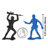 Tim Mee Toy Army Black Blue Scale