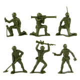 Tim Mee Toy Olive Green Big Jumbo Soldiers Close Up View