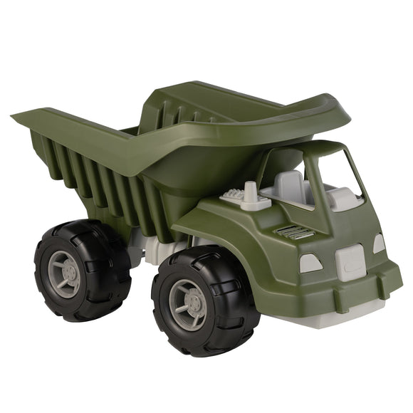 Tim Mee Toy Big Dump Truck Olive Main