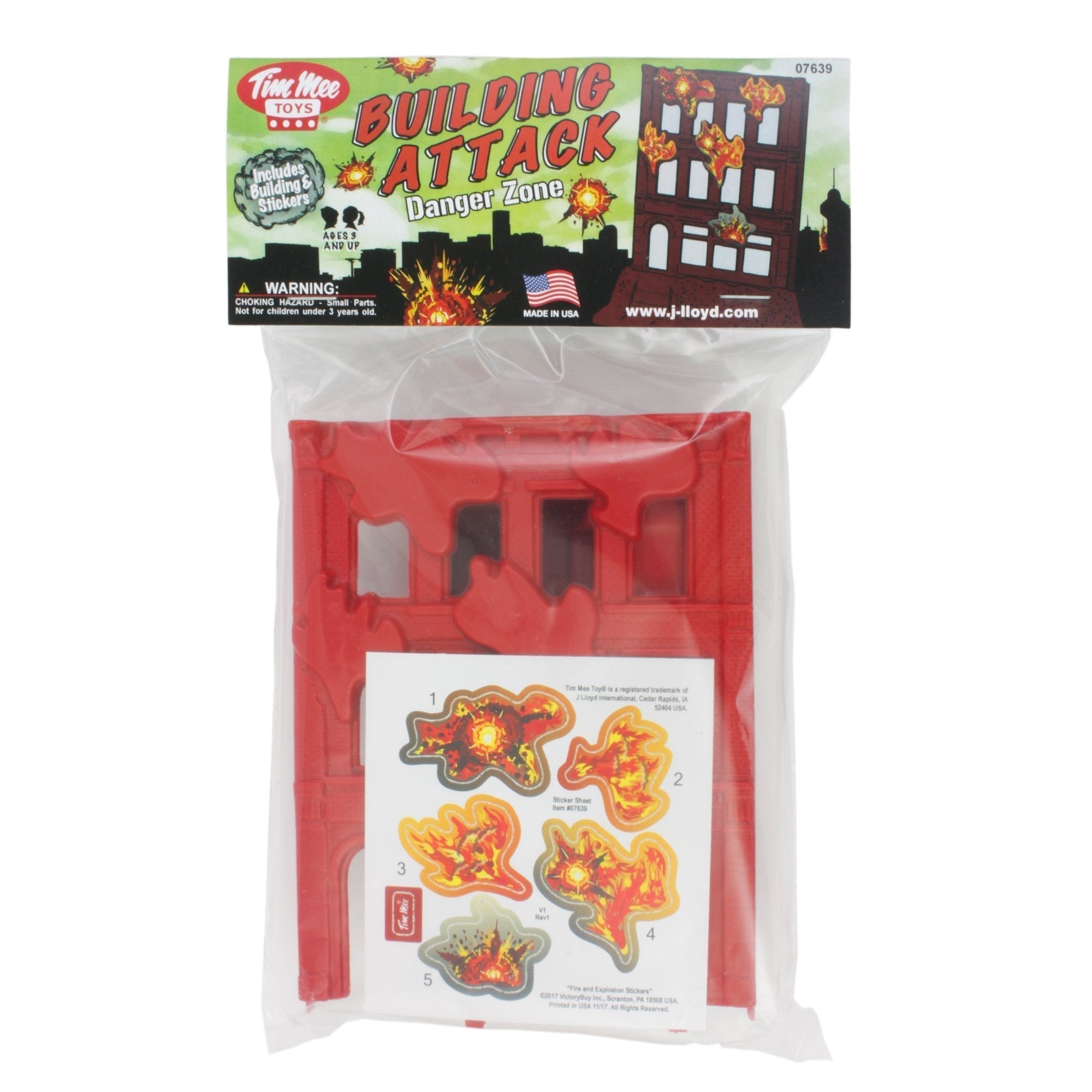 TimMee BRICK BUILDING Under Attack Plastic Army Men Playset