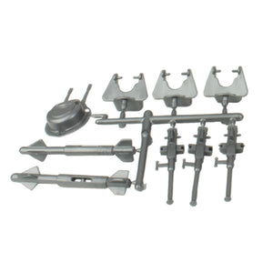 Tim Mee Toy AC130 Hercules Silver Gray Weapons Parts Packs