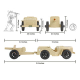 Tim Mee Toy Patrol Tan Scale