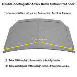 Tim Mee Toy Star Battle Station Door Troublshooting