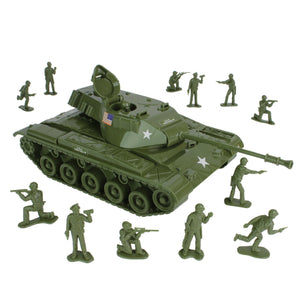 Tim Mee Toy Tank Walker Olive Vignette