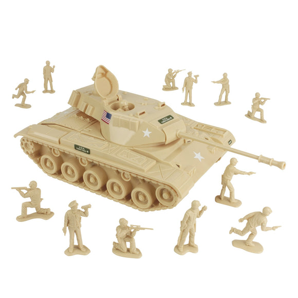 Tim Mee Toy Tank Walker Tan Vignette