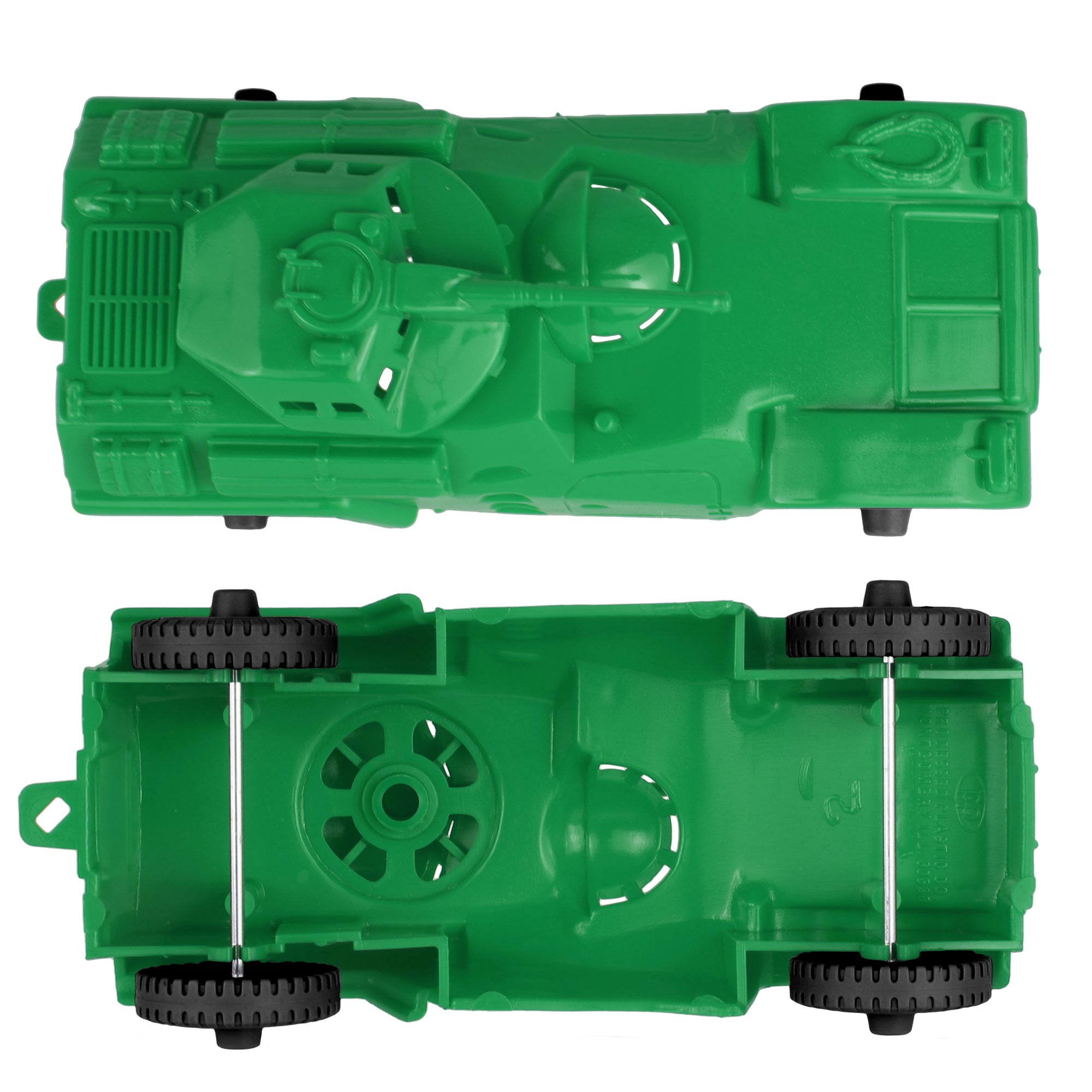 TimMee RECON PATROL Green Armored Car Plastic Army Men Scout