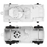 Tim Mee Toy Modern Armored Cars White Top and Bottom