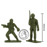Tim Mee Toy WW2 Plastic Army Men DK Novelties Olive Green Scale 