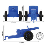 Tim Mee Toy M3 Artillery Anti-Tank Cannon Blue Scale