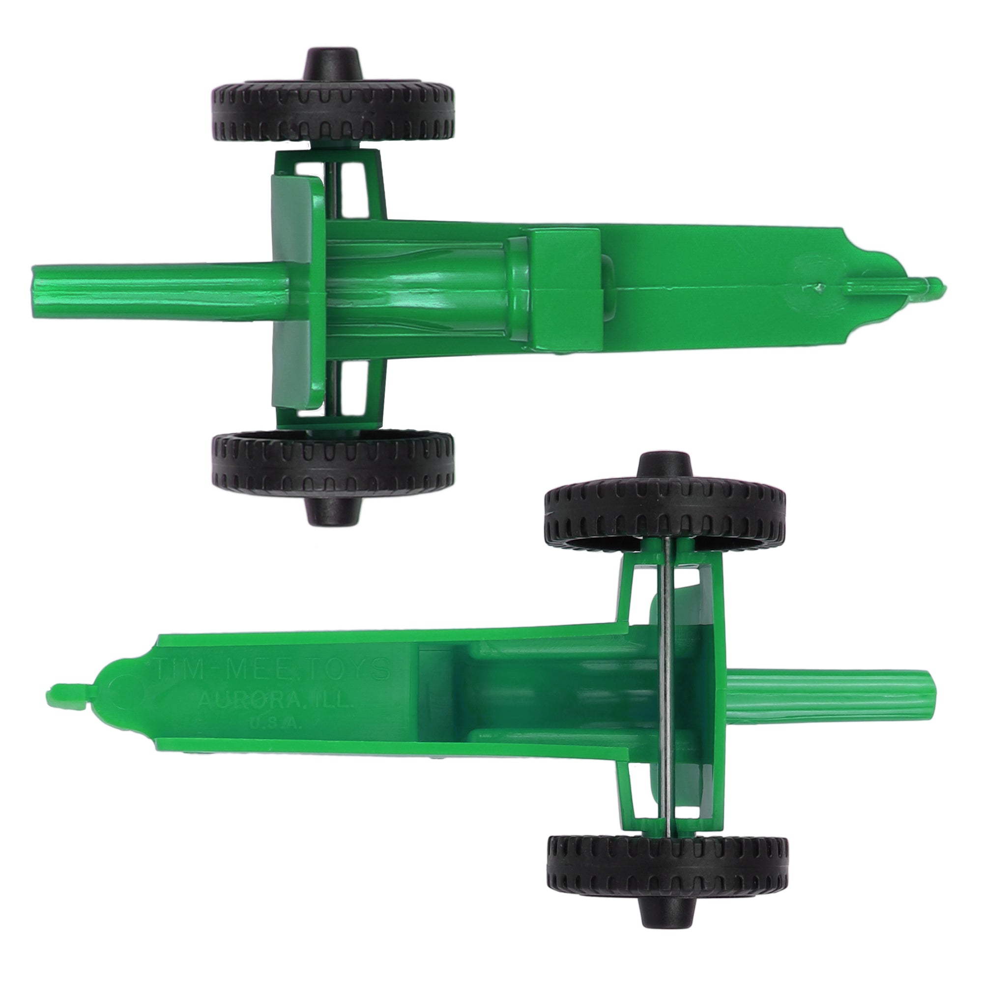TimMee M3 ARTILLERY - Green 4pc Plastic Army Men Cannon Playset