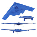 Tim Mee Toy Air Strike B-2 Spirit Stealth Bomber Blue Color Jets Close Up Views