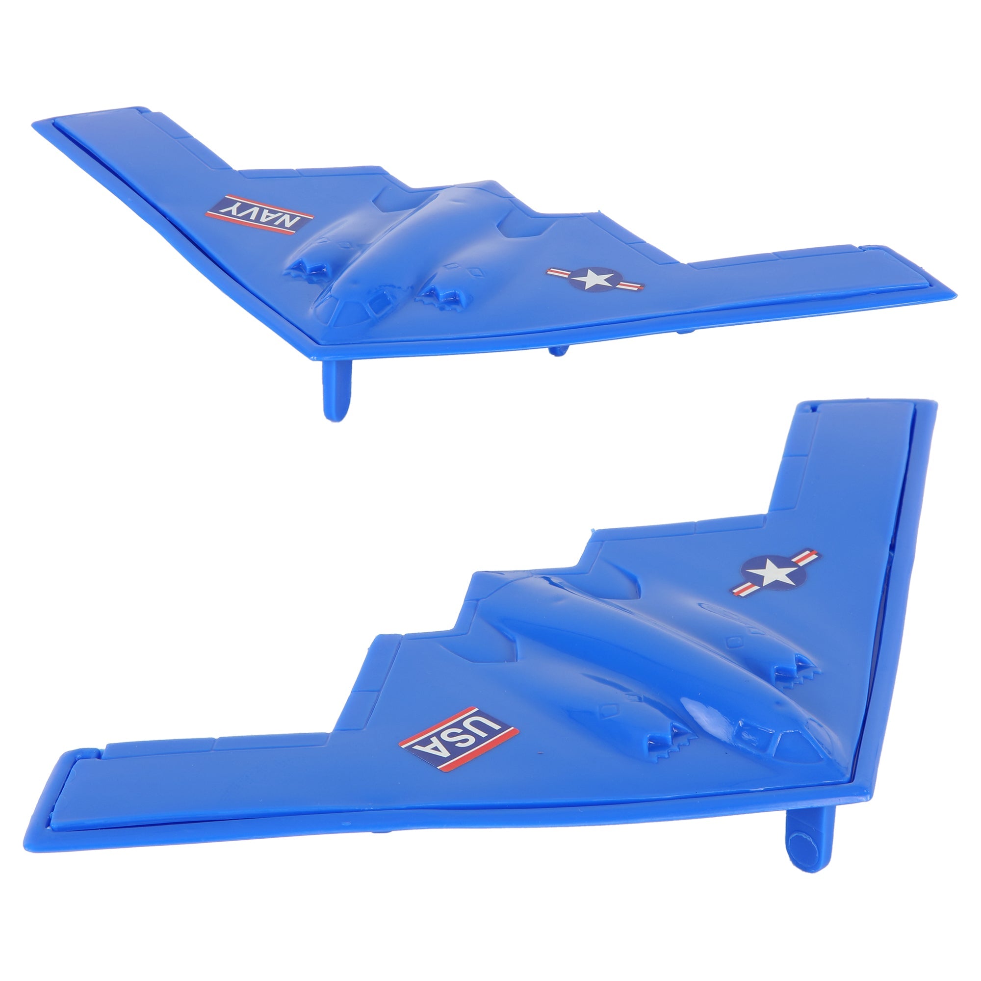 TimMee Air Strike B-2 Stealth Bomber Jets Black Plastic Army