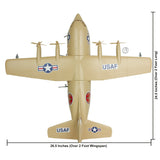 Tim Mee Toy C130 Hercules Tan Top View Scale