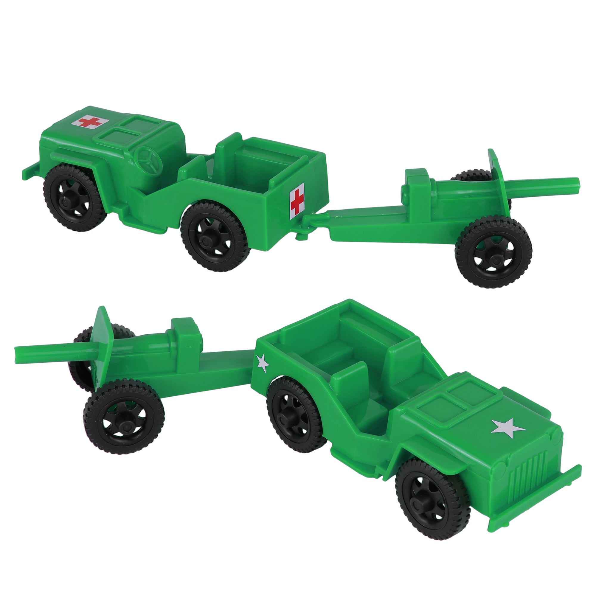 ホットトイズ US アーミー グリーンベレー TimMee COMBAT PATROL Willys & Artillery - Green 4pc Playset USA