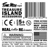 Tim Mee Toy Pirates of Treasure Island Gray Color Accessories Label Art