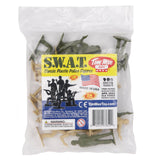 Tim Mee Toy Swat Police Figures OD Green & Tan Package