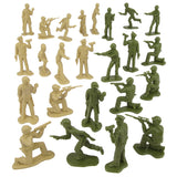 Tim Mee Toy Swat Police Figures OD Green & Tan Vignette