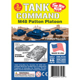 Tim Mee Toy Tank Blue M48 Patton Tank Insert Art