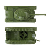 Tim Mee Toy Tank OD Green Top Bottom