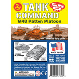 Tim Mee Toy Tank Orange M48 Patton Tank Insert Art