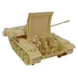 Tim Mee Toy Walker Bulldog Tank Tan Open Hatch