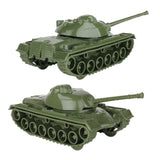 Tim Mee Toy Tank Green Front Back