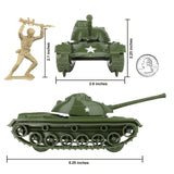 Tim Mee Toy Tank Olive Scale