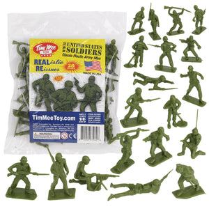 Tim Mee Toy WW2 Plastic Army Men DK Novelties OD Green Main Image