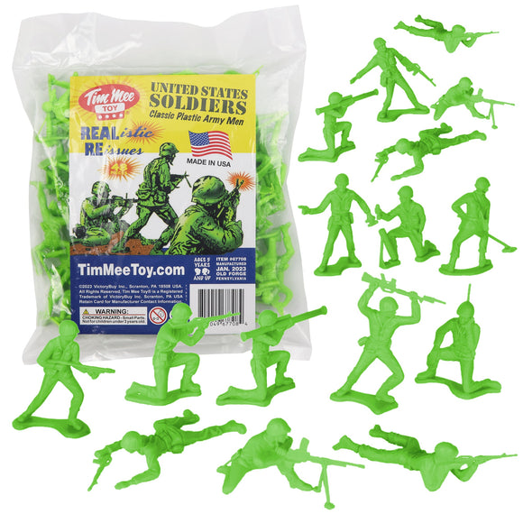 Tim Mee Toy Plastic Army Men Lime Green Main Image