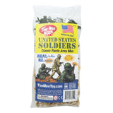Tim Mee Toy Plastic Army Men Tan vs OD Green 100 Piece Package