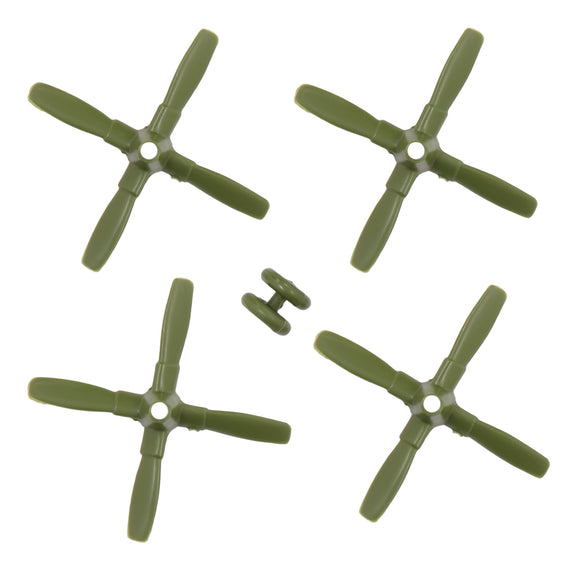 Tim Mee Toy AC130 Hercules OD Green Prop and Front Wheel Parts Pack