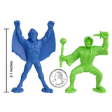 Tim Mee Toy Fantasy Figures Lime Green & Blue  Figure Scale