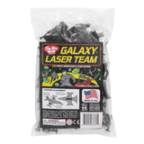 Tim Mee Toy Galaxy Laser Team Figures Black & Silver-Gray Package