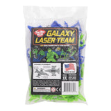 Tim Mee Toy Galaxy Laser Team Figures Blue & Lime Green Package