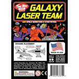 Tim Mee Toy Galaxy Laser Team Figures Purple & Orange Insert Art