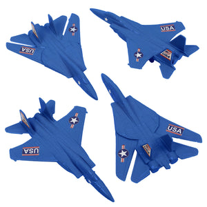Tim Mee Toy Combat Jets Blue Vignette
