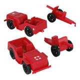 Tim Mee Toy Patrol Red Front and Back Views
