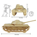 Tim Mee Toy M48 Patton Tank Tan Scale
