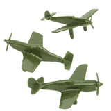 Tim Mee Toy WW2 Fighter Planes OD Green